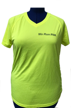 Load image into Gallery viewer, RRRC Marquis Tee - Women - Electric Yellow
